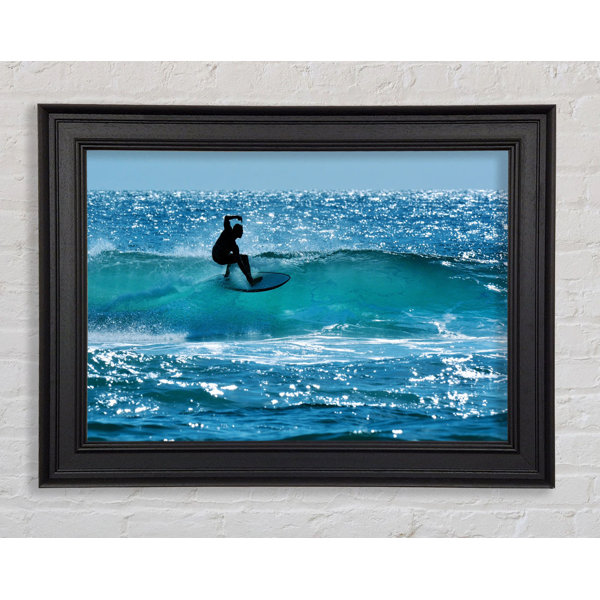 Highland Dunes California Surfer Framed Print Wayfair Co Uk